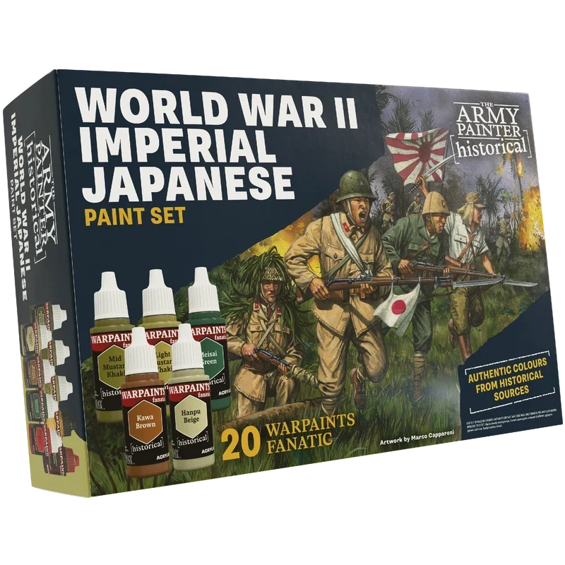 The Army Painter - Historical: World War II Imperial Japanese Paint Set