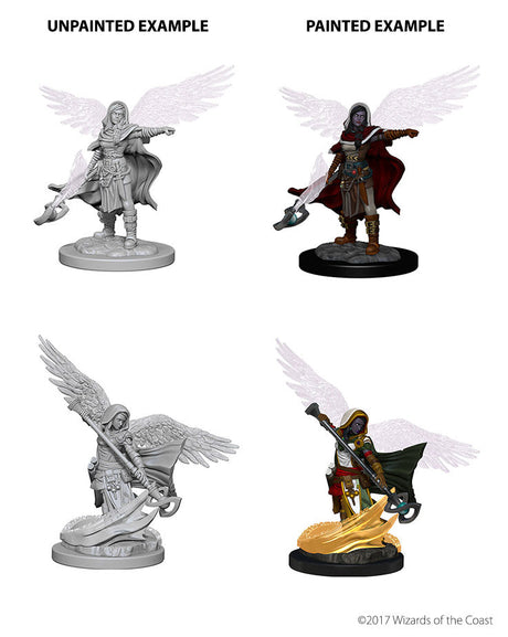 D&D Nolzurs Marvelous Unpainted Miniatures Aasimar Female Wizard