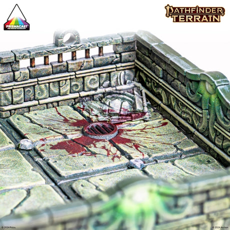 Dungeons & Lasers: PrismaCast Pre-Painted Terrain - Pathfinder Terrain: Abomination Vaults