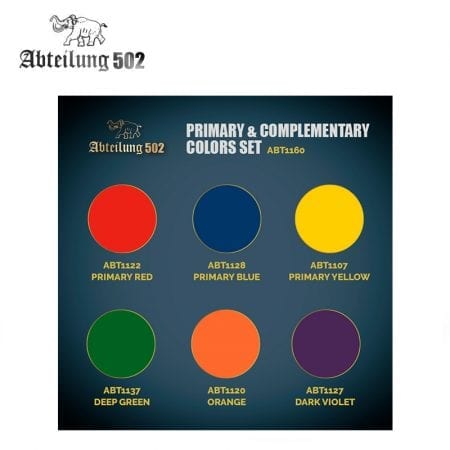 AK Interactive - Auxiliaries - Primary And Complementary Colors