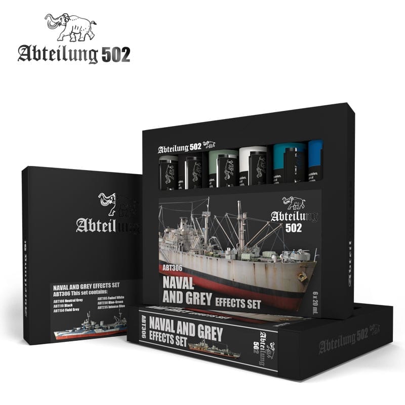 Abteilung 502 - Oil Sets - Naval and Grey Effects Set