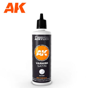 AK Interactive - 3 Gen Varnish - Satin Varnish 100