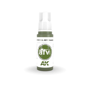 AK Interactive - 3 Gen Acrylics - Ral 6011 Resedagrün 17ml