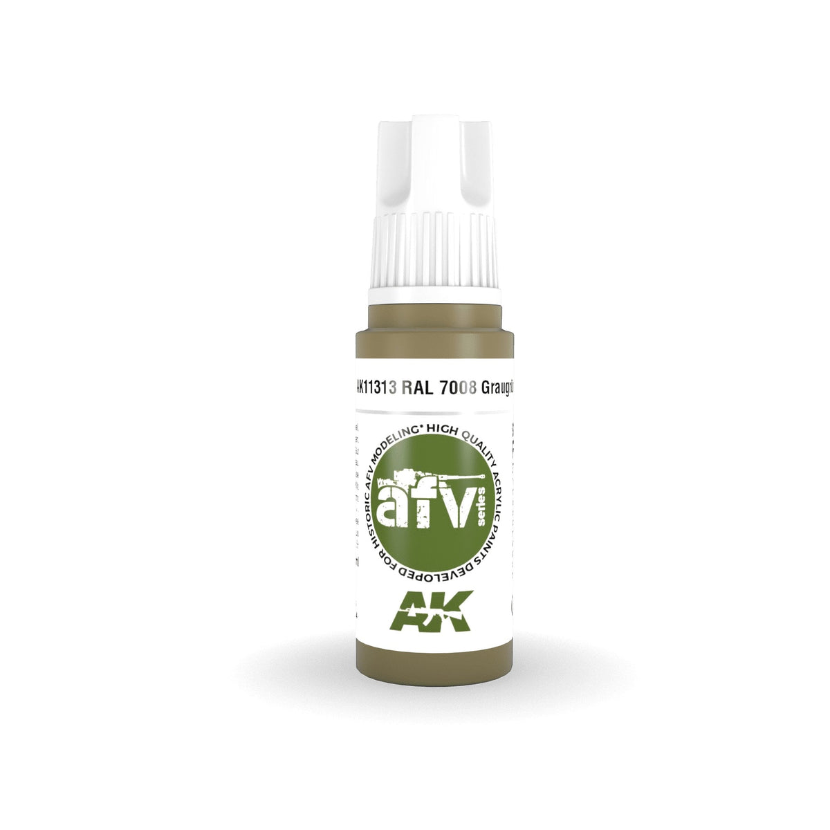AK Interactive - 3 Gen Acrylics - Ral 7008 graugrün 17ml