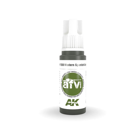 AK Interactive - 3 Gen Acrylics - Modern Spanish Green 17ml