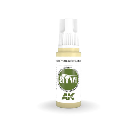 AK Interactive - 3 Gen Acrylics - Portland Stone No.64 17ml