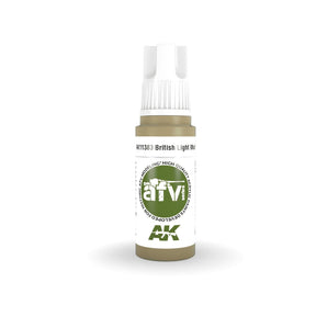 AK Interactive - 3 Gen Acrylics - British Light Mud 17ml