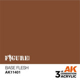AK Interactive - 3 Gen Figures Acrylics - Base Flesh 17ml