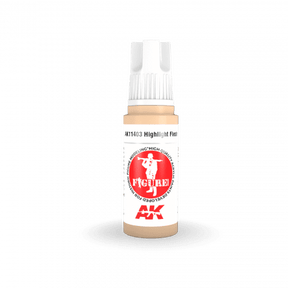 AK Interactive - 3 Gen Figures Acrylics - Highlight Flesh 17ml