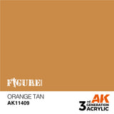 AK Interactive - 3 Gen Figures Acrylics - Orange Tan 17ml
