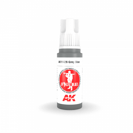 AK Interactive - 3 Gen Figures Acrylics - Grey Blue 17ml