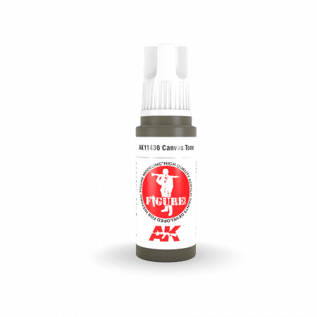 AK Interactive - 3 Gen Figures Acrylics - Canvas Tone 17ml