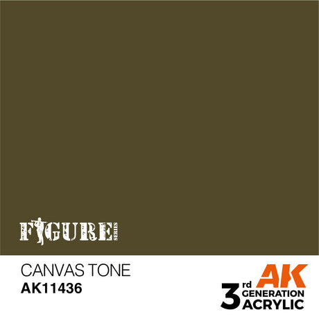 AK Interactive - 3 Gen Figures Acrylics - Canvas Tone 17ml