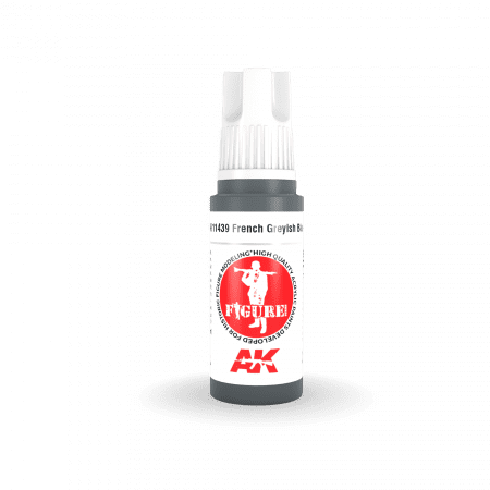 AK Interactive - 3 Gen Figures Acrylics - French Greyish Blue 17ml