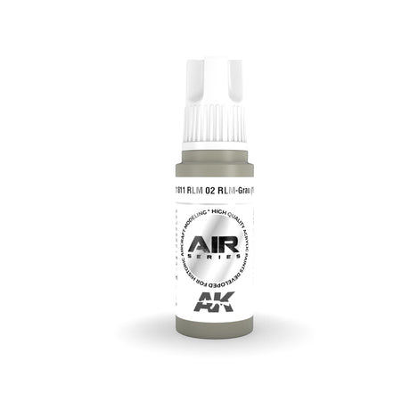 AK Interactive - 3 Gen Acrylics - Rlm 02 Rlm-grau (1938) 17ml