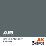 AK Interactive - 3 Gen Acrylics - Raf Ocean grey 17ml