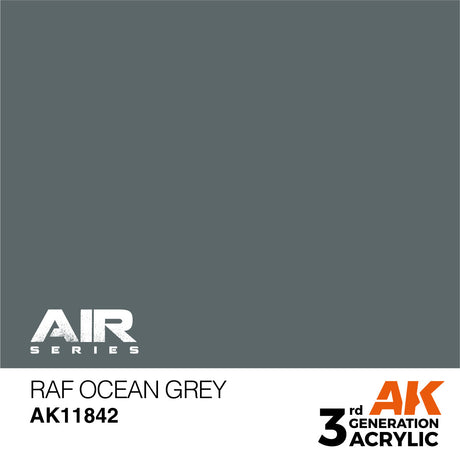 AK Interactive - 3 Gen Acrylics - Raf Ocean grey 17ml