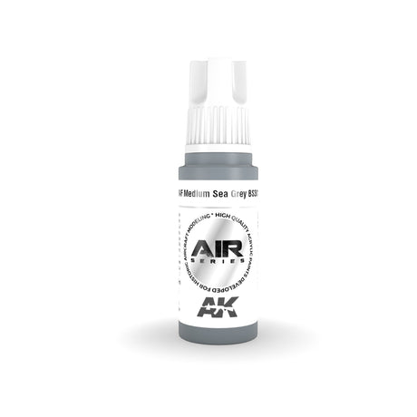 AK Interactive - 3 Gen Acrylics - Raf Medium Sea grey Bs381C/637 17ml
