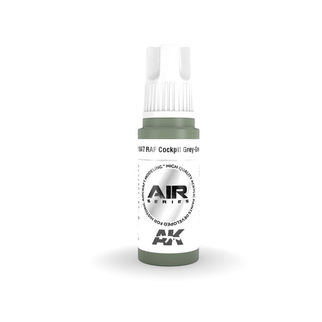 AK Interactive - 3 Gen Acrylics - Raf Cockpit grey-Green 17ml