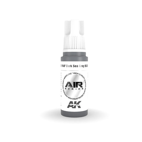 AK Interactive - 3 Gen Acrylics - Raf Dark Sea grey Bs381C/638 17ml