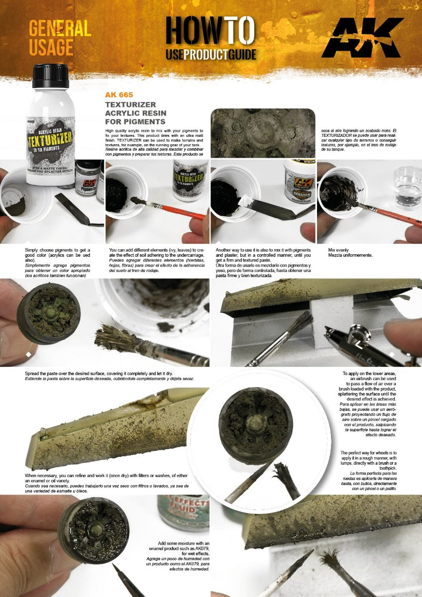 AK Interactive - Auxiliaries - Texturizer Acrylic Resin