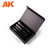 AK Interactive - Auxiliaries - Dry Brushes Set