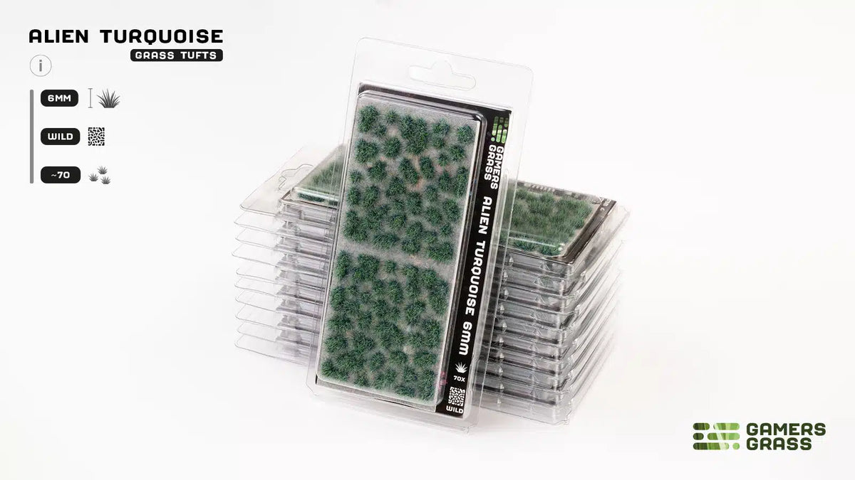 Gamers Grass - Alien Turquoise (6mm)