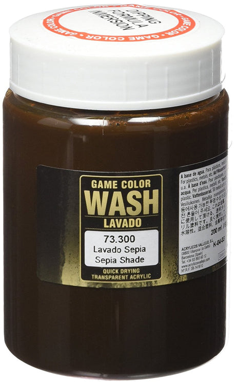 Vallejo - Game Colour - Sepia Wash 200ml