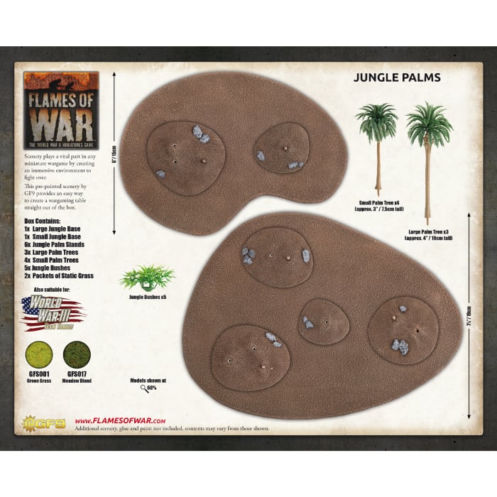 Battlefield in a Box - Jungle Palms