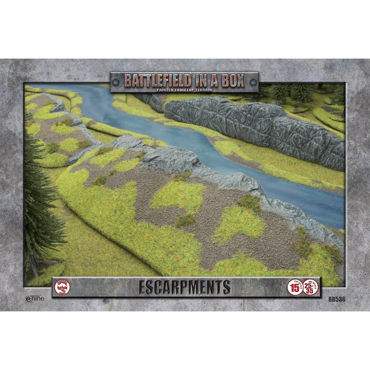 Battlefield in a Box - Escarpments
