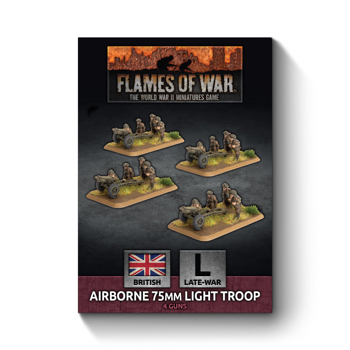 Flames Of War - British: Airborne 75mm Light Troop
