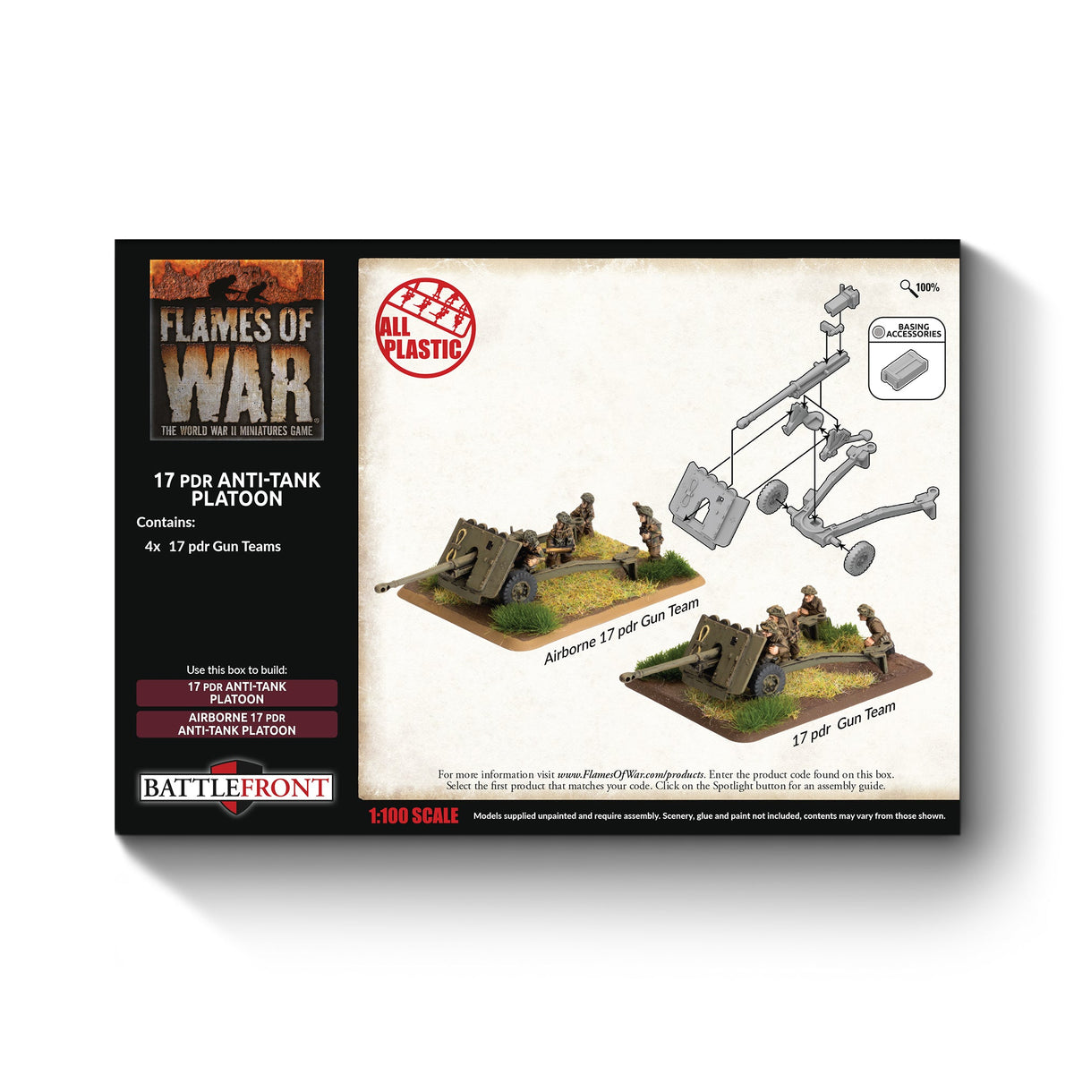 Flames Of War - British: 17 pdr Anti-tank Platoon