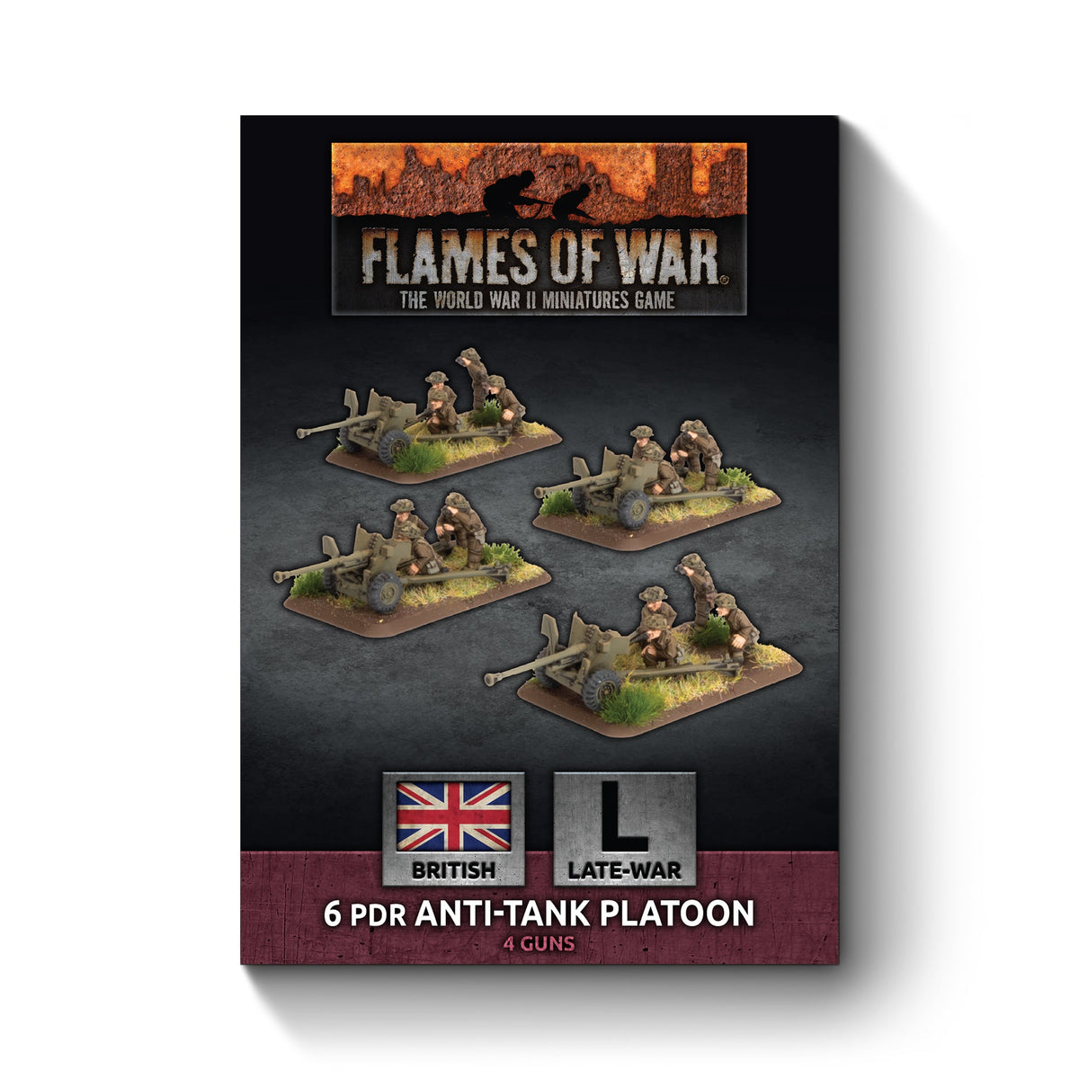 Flames Of War - British: 6 pdr Anti-tank Platoon
