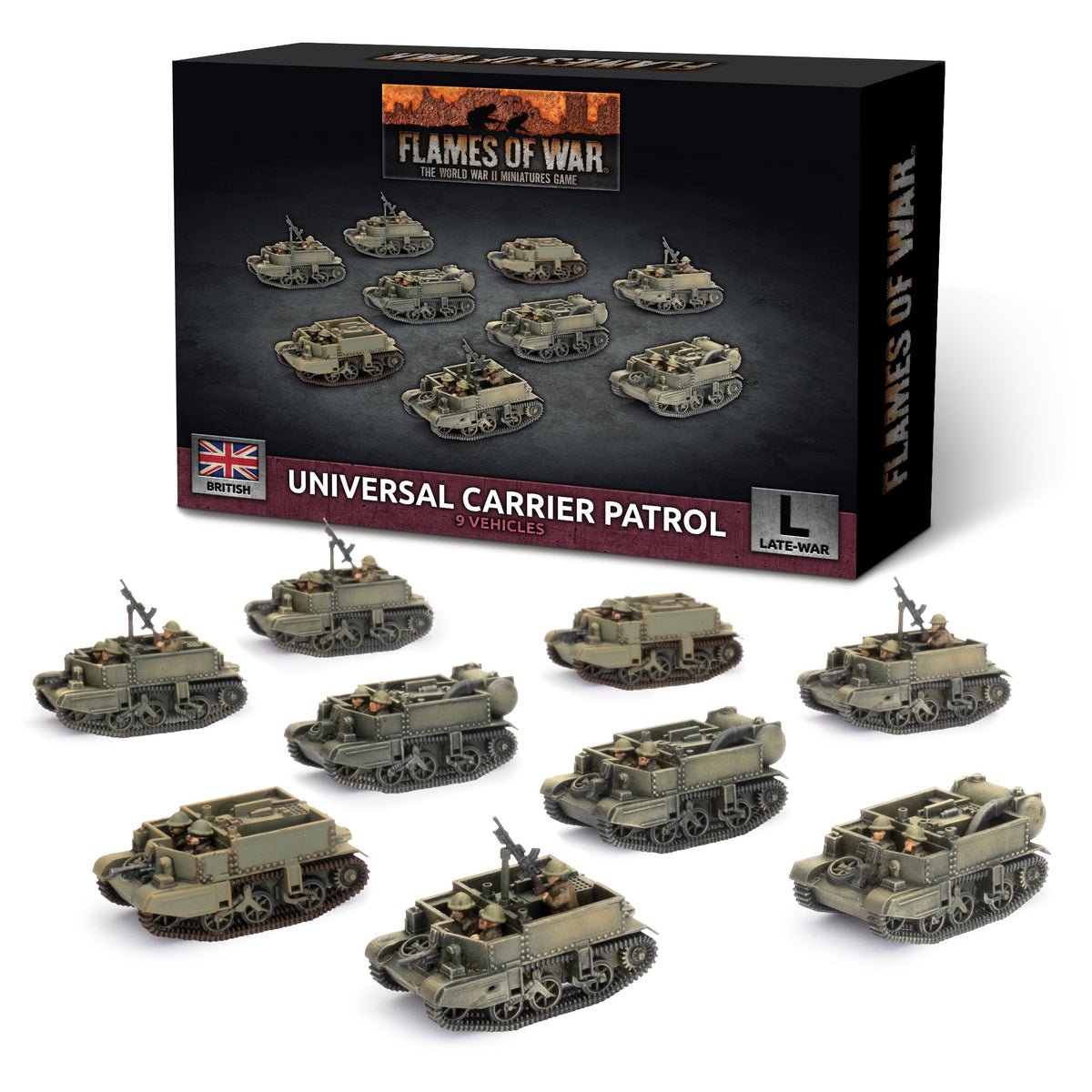 Flames Of War - British: Universal Carrier Patrol
