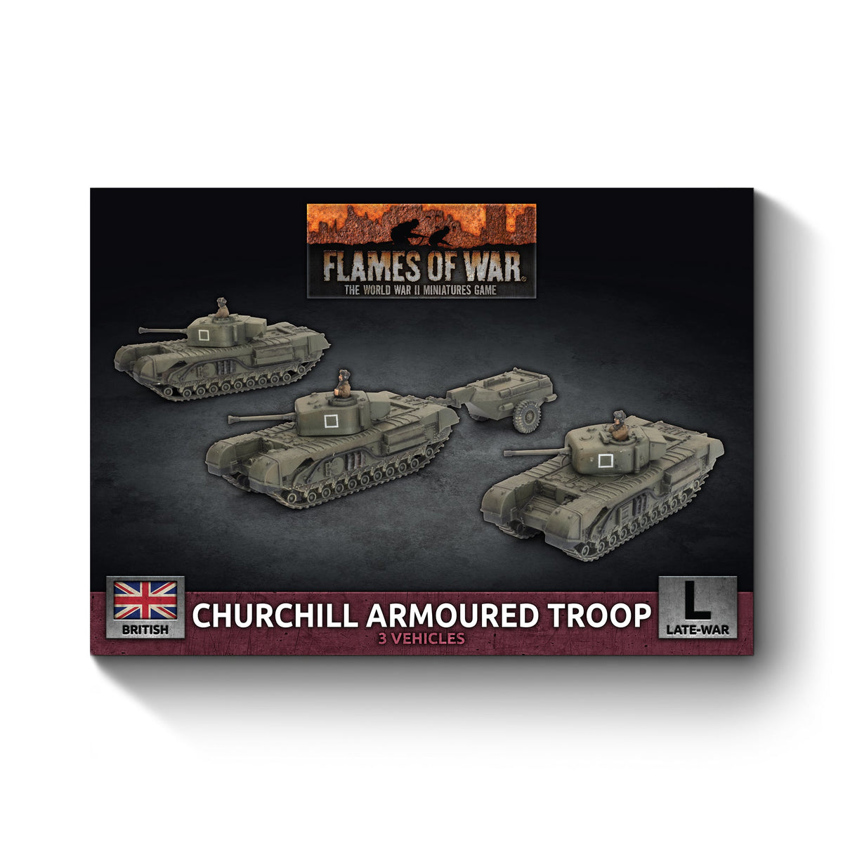 Flames Of War - British: Churchill Armoured Troop