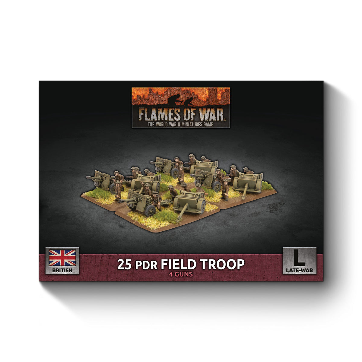 Flames Of War - British: 25 pdr Field Troop