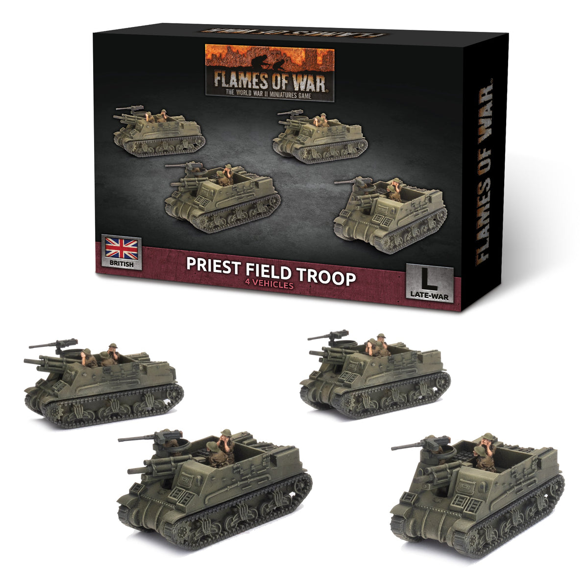 Flames Of War - British: Priest Field Troop