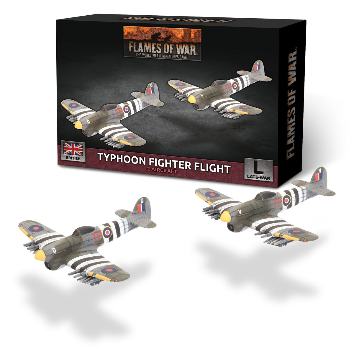 Flames Of War - British: Typhoon Fighter Flight