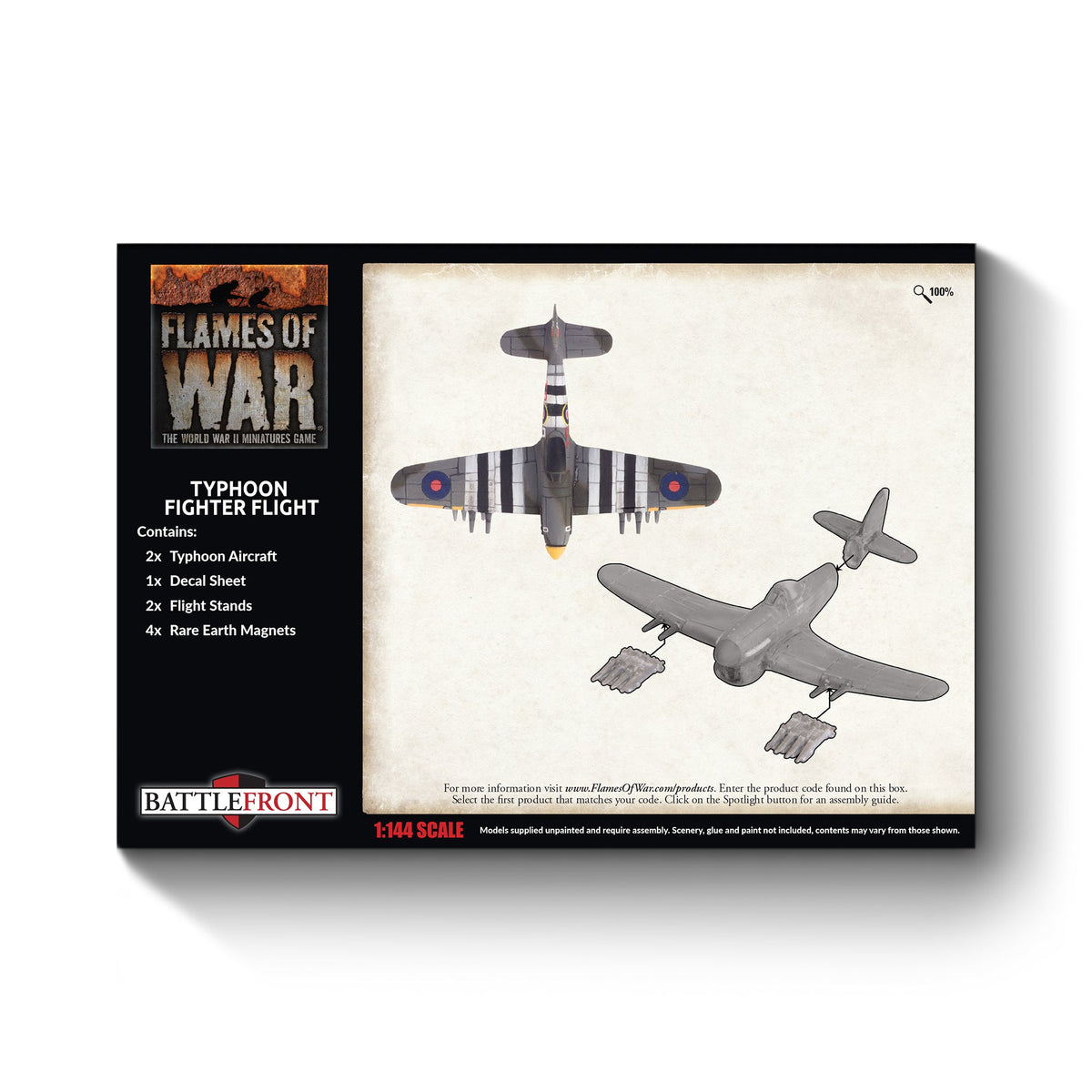 Flames Of War - British: Typhoon Fighter Flight