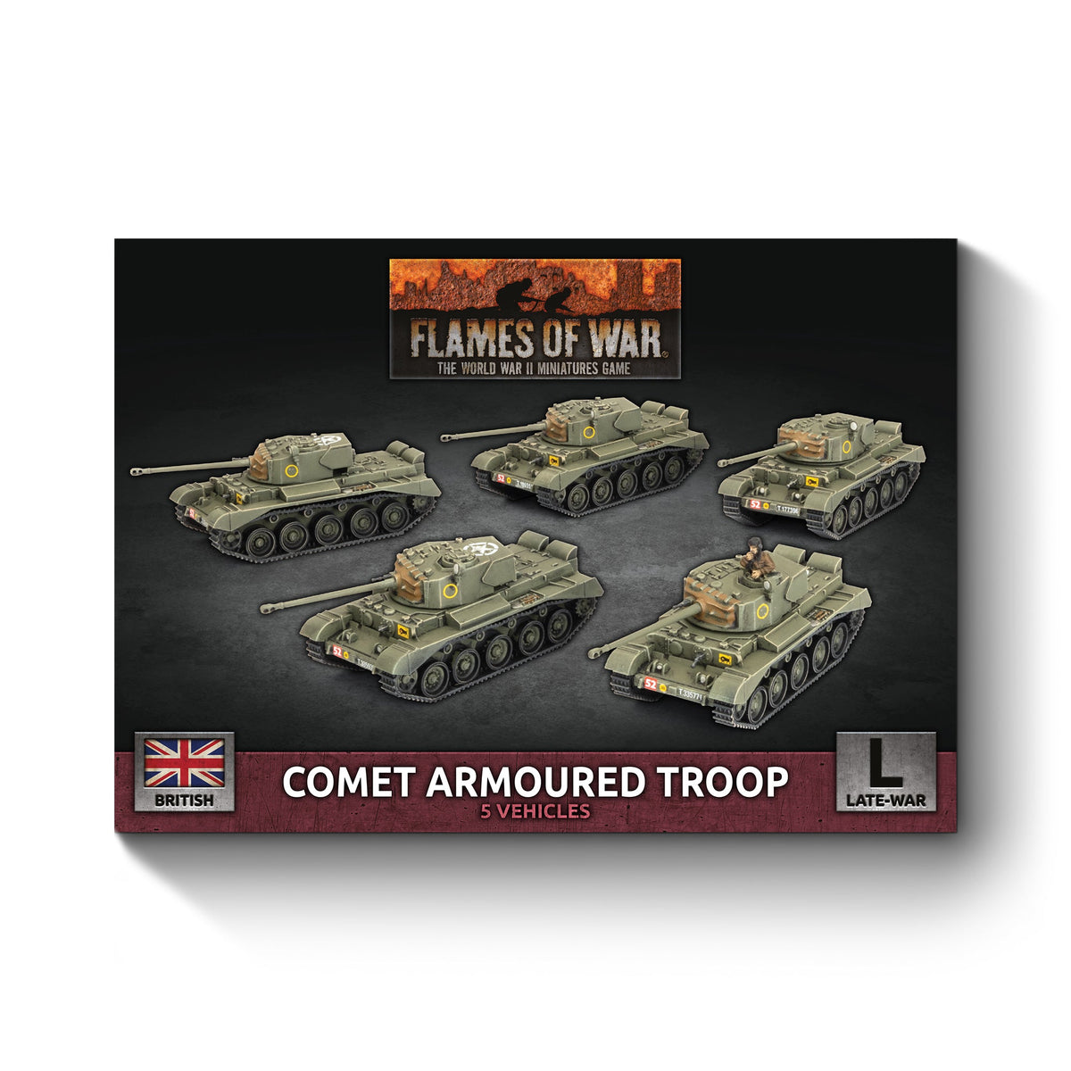 Flames Of War - British: Comet Armoured Troop