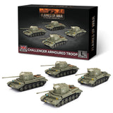 Flames Of War - British: Challenger Armoured Troop