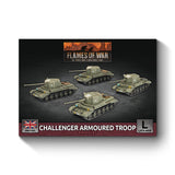 Flames Of War - British: Challenger Armoured Troop
