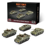 Flames Of War - British: Sexton or Ram Troop