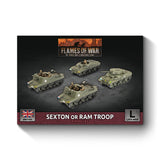 Flames Of War - British: Sexton or Ram Troop