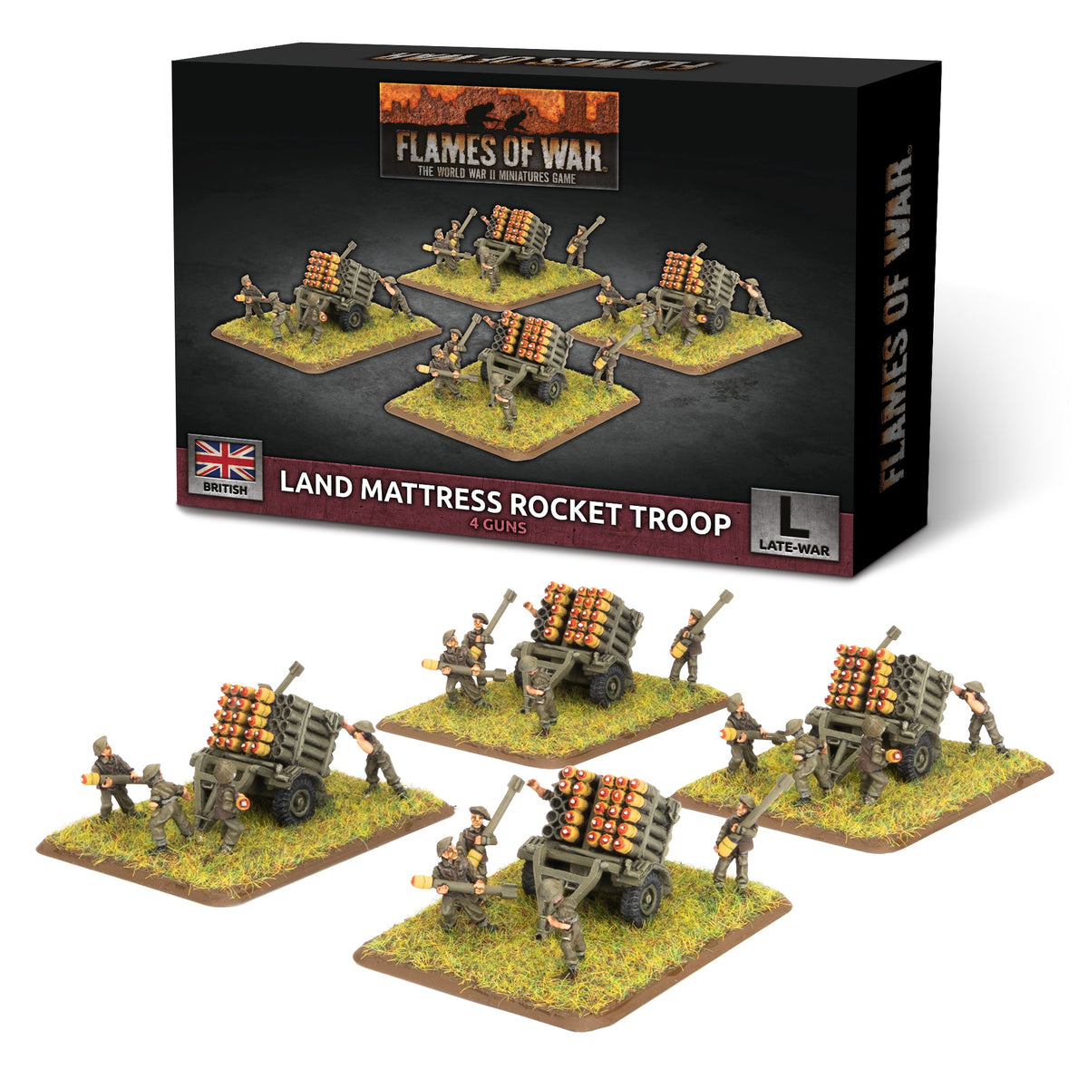 Flames Of War - British: Land Mattress Rocket Troop