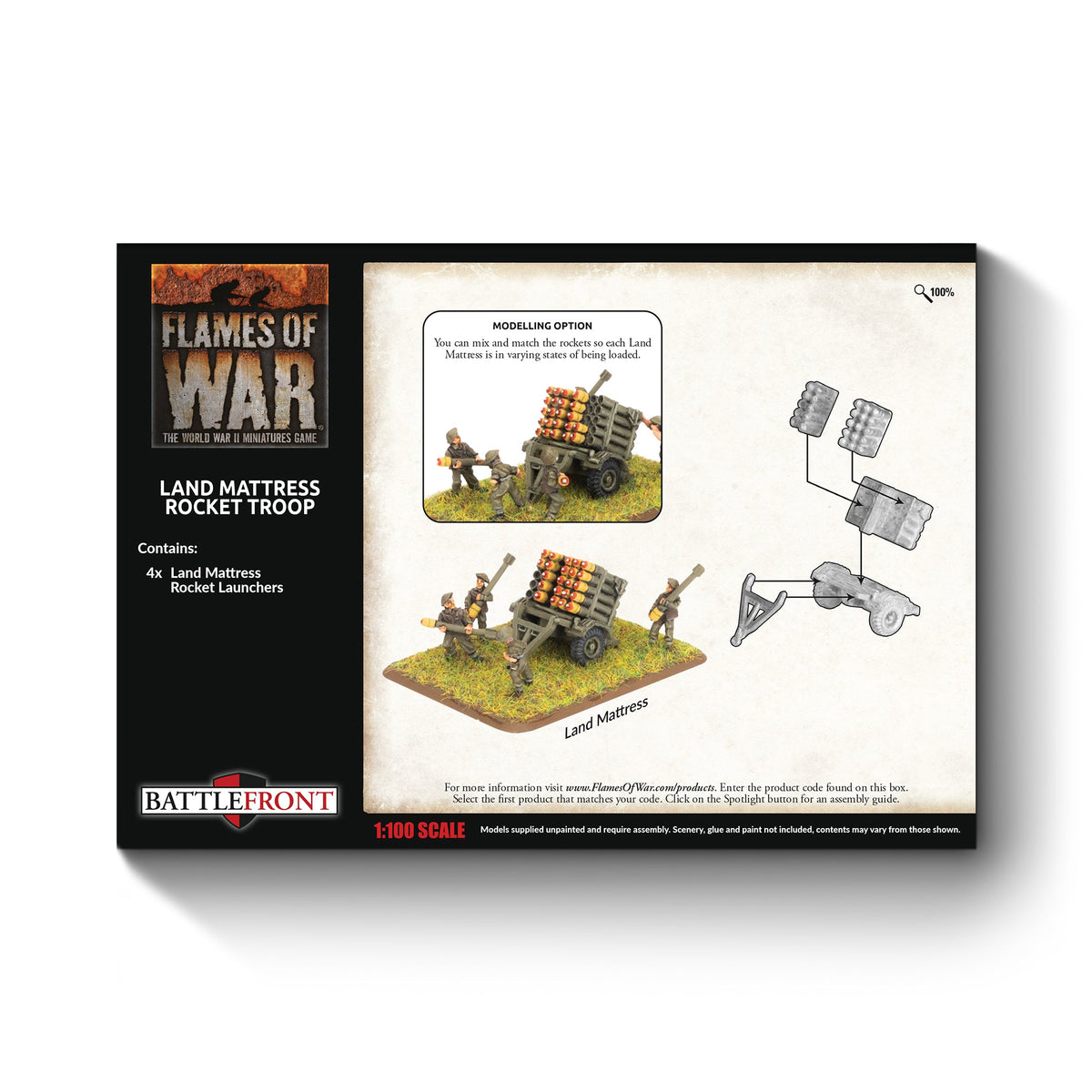 Flames Of War - British: Land Mattress Rocket Troop