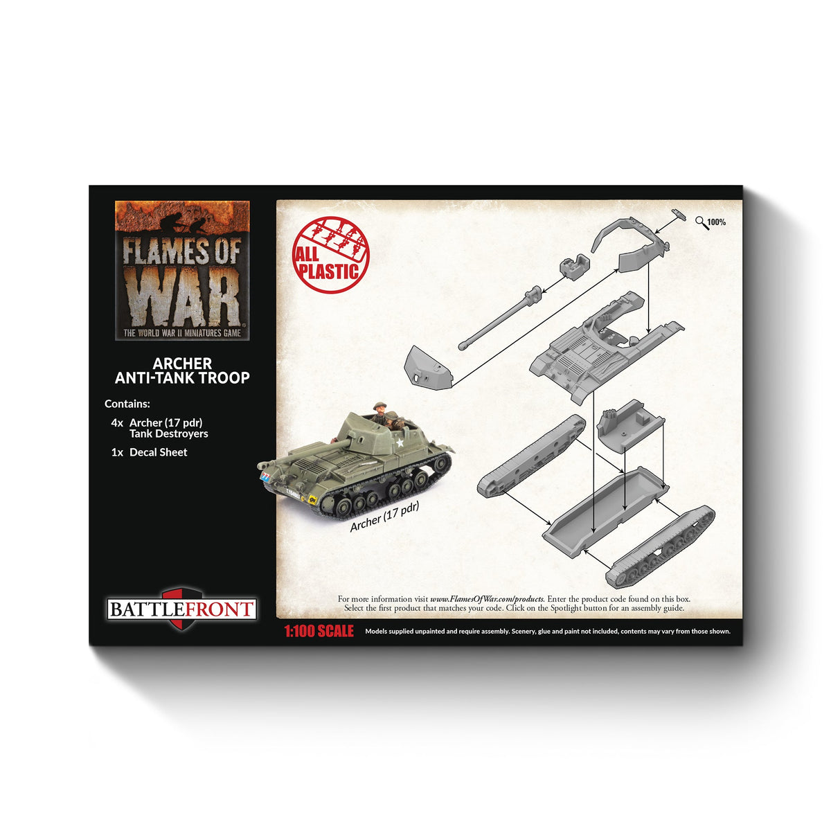 Flames Of War - British: Archer Anti-tank Troop