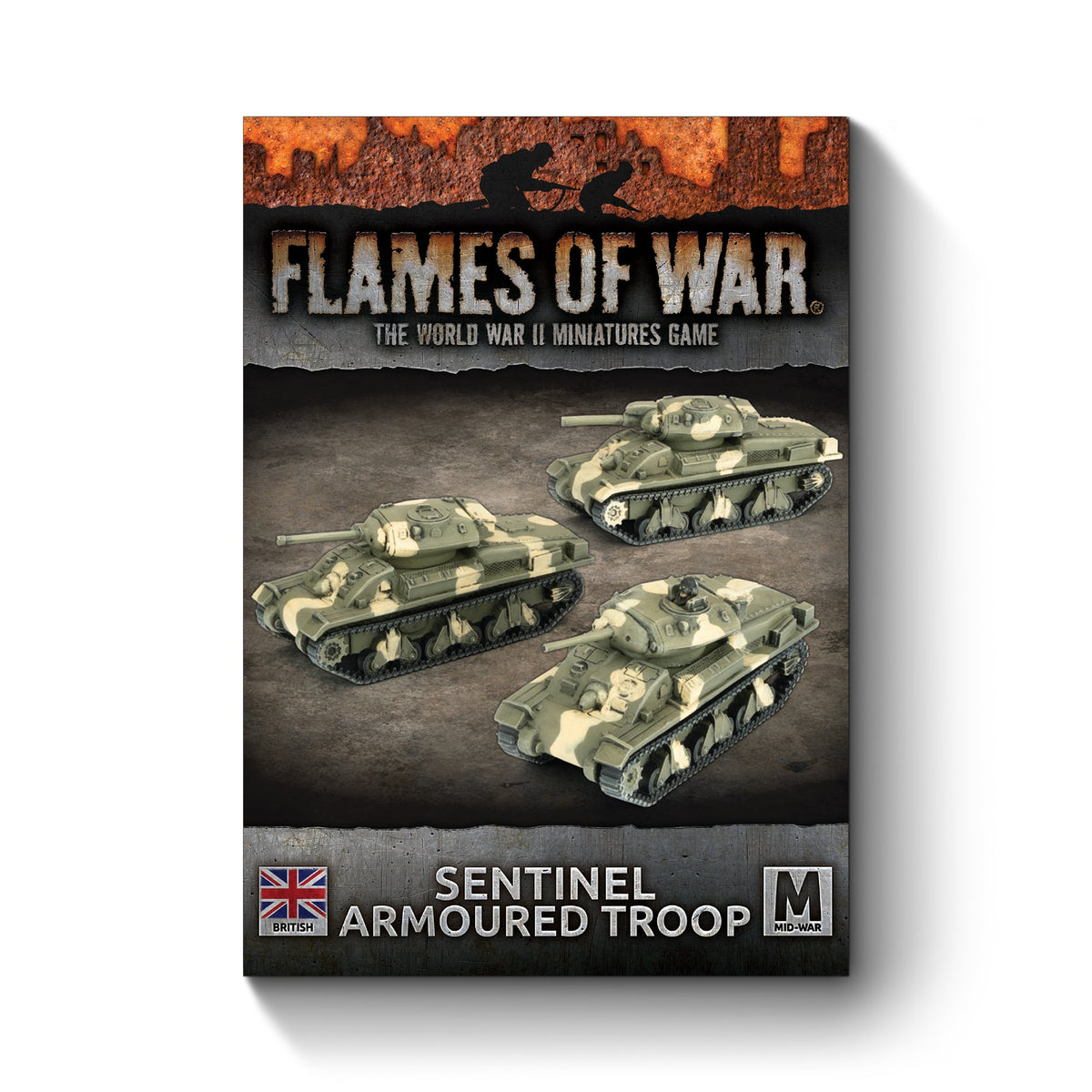Flames Of War - British: Sentinel Armoured Troop