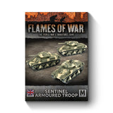 Flames Of War - British: Sentinel Armoured Troop
