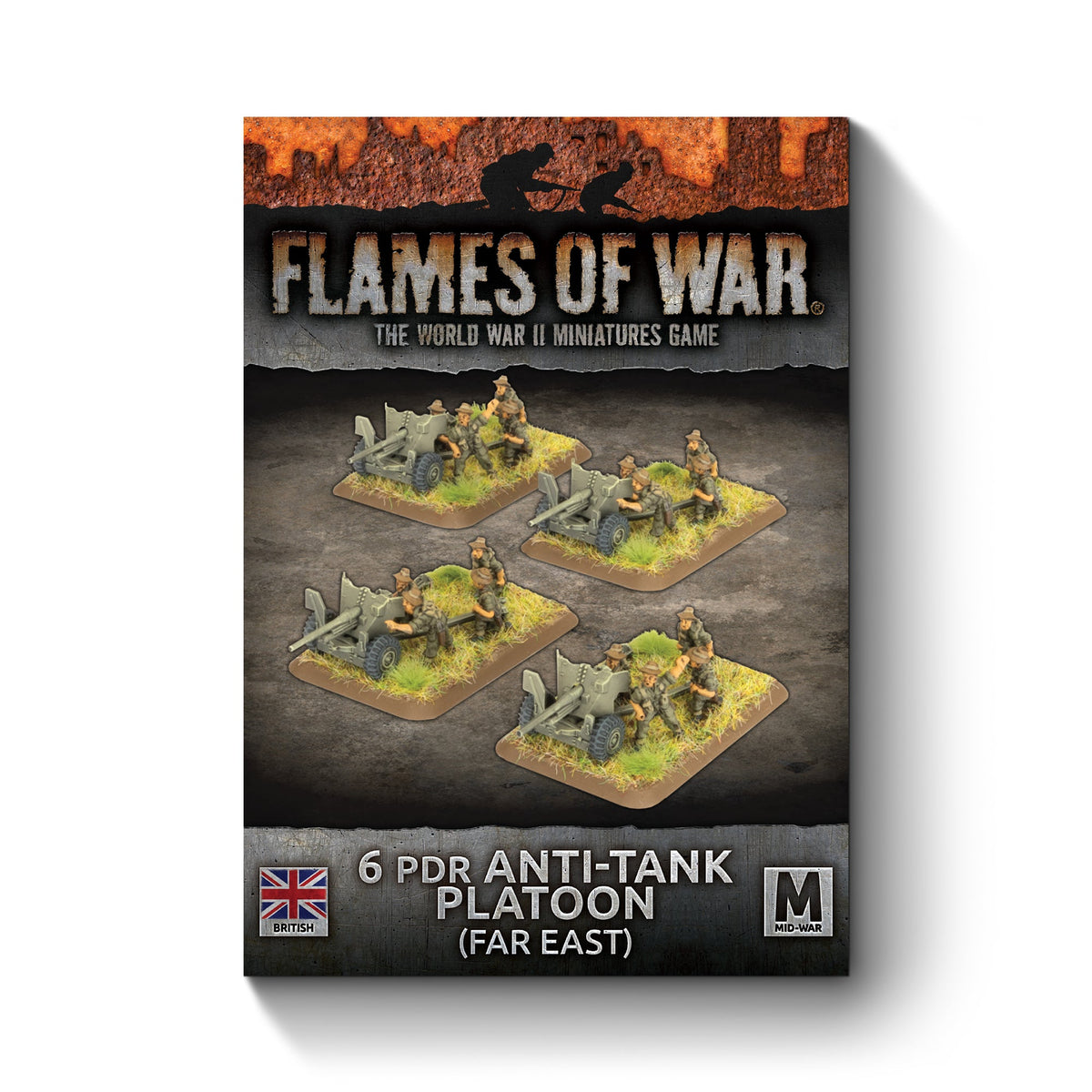 Flames Of War - British: 6 pdr Anti-tank Platoon (Far East)